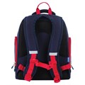 Рюкзак BRAUBERG CLASSIC, легкий каркас, премиум материал, "Lion", синий, 37х32х21 см, 228829 228829