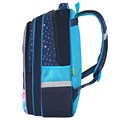 Рюкзак BRAUBERG KIDS FLOSSY, 2 отделения, 3 кармана, "Sky girl", 3D-панель, 40х28х18 см, 273179 273179