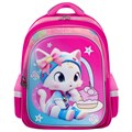 Рюкзак BRAUBERG KIDS FLOSSY, 2 отделения, 3 кармана, "Sweet Kitten", 3D-панель, 40х28х18 см, 273180 273180
