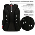 Рюкзак BRAUBERG MOTION, 2 отделения, 3 кармана, "Calm capy", СВЕТЯЩИЙСЯ, 41х28х17 см, 272032 272032