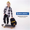 Рюкзак BRAUBERG MOTION, 2 отделения, 3 кармана, "Rebel", СВЕТЯЩИЙСЯ, 41х28х17 см, 271363 271363