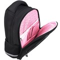 Рюкзак BRAUBERG OPTIMA, 2 отделения, с брелоком, "Butterfly catcher", СВЕТЯЩИЙСЯ, 36х27х18 см, 272097 272097