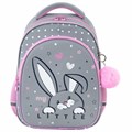 Рюкзак BRAUBERG OPTIMA, 2 отделения, с брелоком, "Curious bunny", 36х27х18 см, 272098 272098