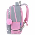 Рюкзак BRAUBERG OPTIMA, 2 отделения, с брелоком, "Curious bunny", 36х27х18 см, 272098 272098