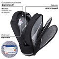 Рюкзак BRAUBERG OPTIMA, 2 отделения, с брелоком, "Keep away", СВЕТЯЩИЙСЯ, 36х27х18 см, 271361 271361