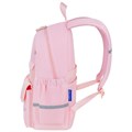 Рюкзак BRAUBERG PASTEL с термонашивками в комплекте, "Anime kitten", персиковый, 40х29х14 см, 272065 272065