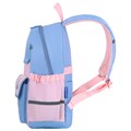 Рюкзак BRAUBERG PASTEL с термонашивками в комплекте, "Friendly bunnies", голубой, 40х29х14 см, 271423 271423