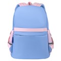 Рюкзак BRAUBERG PASTEL с термонашивками в комплекте, "Friendly bunnies", голубой, 40х29х14 см, 271423 271423