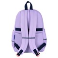 Рюкзак BRAUBERG PASTEL с термонашивками в комплекте, "Lazy cat", сиреневый, 40х29х14 см, 271422 271422