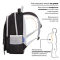 Рюкзак BRAUBERG SNAP, 2 отделения, 3 кармана, "Original black", 39х28х16 см, 272066 272066