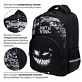 Рюкзак BRAUBERG SOFT, 2 отделения, 3 кармана, "Don't be afraid", СВЕТЯЩИЙСЯ, 40х31х15 см, 271364 271364