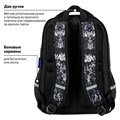 Рюкзак BRAUBERG SOFT, 2 отделения, 3 кармана, "Don't be afraid", СВЕТЯЩИЙСЯ, 40х31х15 см, 271364 271364