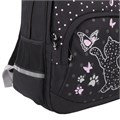 Рюкзак BRAUBERG SOFT, 2 отделения, 3 кармана, "Joyful kitten", СВЕТЯЩИЙСЯ, 40х31х15 см, 228791 228791