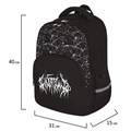 Рюкзак BRAUBERG SOFT, 2 отделения, 3 кармана, "Lettering", СВЕТЯЩИЙСЯ, 40х31х15 см, 272034 272034