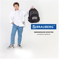 Рюкзак BRAUBERG SOFT, 2 отделения, 3 кармана, "Lettering", СВЕТЯЩИЙСЯ, 40х31х15 см, 272034 272034