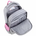 Рюкзак BRAUBERG SOFT, 2 отделения, 3 кармана, "Sleepy cat", СВЕТЯЩИЙСЯ, 40х31х15 см, 272035 272035
