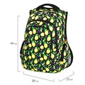 Рюкзак BRAUBERG SPECIAL, "Lemons", 44х30х13 см, 270671 270671