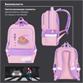 Рюкзак BRAUBERG STAR, 1 отделение, 5 карманов, "Capybara", розовый, 40x29x13 см, 272062 272062
