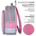 Рюкзак ПИФАГОР SCHOOL, 1 отделение, 3 кармана, "Adorable bunny", 38x28х14 см, 270654 270654