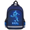 Рюкзак ПИФАГОР SCHOOL, 1 отделение, 3 кармана, "Goal", 38x28х14 см, 271411 271411