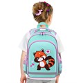 Рюкзак ПИФАГОР SCHOOL, 1 отделение, 3 кармана, "Red panda", 38x28х14 см, 272083 272083