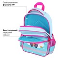 Рюкзак ПИФАГОР SCHOOL, 1 отделение, 3 кармана, "Smart penguin", 38x28х14 см, 271403 271403