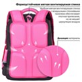 Рюкзак ЮНЛАНДИЯ COMPLETE с пеналом в комплекте, эрго-спинка, "Hug me", 42х29х14 см, 271414 271414