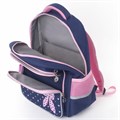 Рюкзак ЮНЛАНДИЯ COMPLETE с пеналом в комплекте, эрго-спинка, "Pink bow", 42х29х14 см, 229972 229972