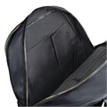 Рюкзак BRAUBERG PODIUM женский, 2 отделения, карман-антивор, нейлон, черный, 35х29х15 см, 270813 270813