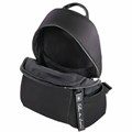Рюкзак BRAUBERG PODIUM женский, карман-анивор, нейлон, черный, 32х26х15 см, 270815 270815