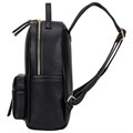 Рюкзак из экокожи BRAUBERG PODIUM женский, с отделением для планшета, черный, 34x25x13 см, 270817 270817