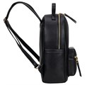 Рюкзак из экокожи BRAUBERG PODIUM женский, с отделением для планшета, черный, 34x25x13 см, 270817 270817