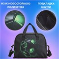 Сумка для занятий BRAUBERG KIDS с ручками, плечевой ремень, 35x25x15 см, "Green ball", 272377 272377