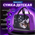 Сумка для занятий BRAUBERG с ручками, 35x25x15 см, "Dream cat", 271592 271592
