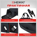 Сумка спортивная HEIKKI TRAVEL (ХЕЙКИ) с отделением для обуви, 7 карманов, темно-серая, 23х48х25 см, 272628 272628