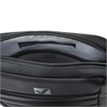 Сумка на плечо BRAUBERG COMPACT с отделением для планшета 9,7'', 2 кармана, черная, 26,5x22x5,5 см, 240500 240500