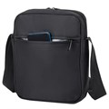 Сумка на плечо BRAUBERG COMPACT с отделением для планшета 9,7'', 2 кармана, черная, 26,5x22x5,5 см, 240500 240500