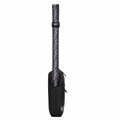 Сумка на плечо HEIKKI COMPACT (ХЕЙКИ) с карманом, черная с принтом, 23х17х5 см, 272629 272629