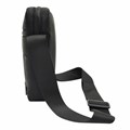 Сумка на плечо HEIKKI COMPACT (ХЕЙКИ) с карманом, черная, 20х16х5 см, 272632 272632