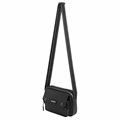Сумка на плечо HEIKKI WALLET (ХЕЙКИ) два отделения, органайзер, черная, 15х20х5 см, 272639 272639