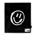 Сумка шоппер BRAUBERG, канвас, 40х35 см, черный, "Smiley", 271900 271900