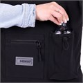 Сумка шоппер HEIKKI EQUIP (ХЕЙКИ), канвас, карман для бутылки, 38х35 см, черный, 272442 272442