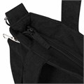 Сумка шоппер HEIKKI VELVET (ХЕЙКИ), вельвет, карманы, 35х32 см, черный, 272437 272437