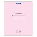 Тетрадь 12 л. BRAUBERG "КЛАССИКА NEW", клетка, обложка картон, АССОРТИ (5 видов), 105682 105682