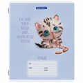 Тетрадь 12 л. BRAUBERG клетка, обложка картон, FUNNY ANIMALS, 107277 107277