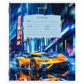 Тетрадь 12 л. BRAUBERG клетка, обложка картон, МИКС-2, 107269 107269