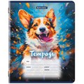 Тетрадь 12 л. BRAUBERG линия, обложка картон, DOGS, 107281 107281