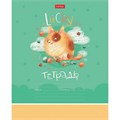 Тетрадь 12 л. HATBER клетка, обложка картон, "Счастливчики" (микс в спайке), 067954, 12Т5В1 106248