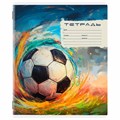 Тетрадь 12 л. ЮНЛАНДИЯ, клетка, обложка картон, МИКС-1, 107272 107272