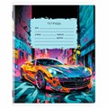 Тетрадь 12 л. ЮНЛАНДИЯ, клетка, обложка картон, МИКС-2, 107273 107273